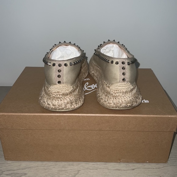 Christian Louboutin
Espaboat Spiked Red Sole Slip-On Espadrilles - Picture 7 of 14